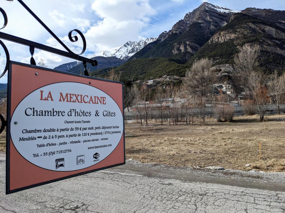Gites La Mexicaine Jausiers Zewnętrze zdjęcie